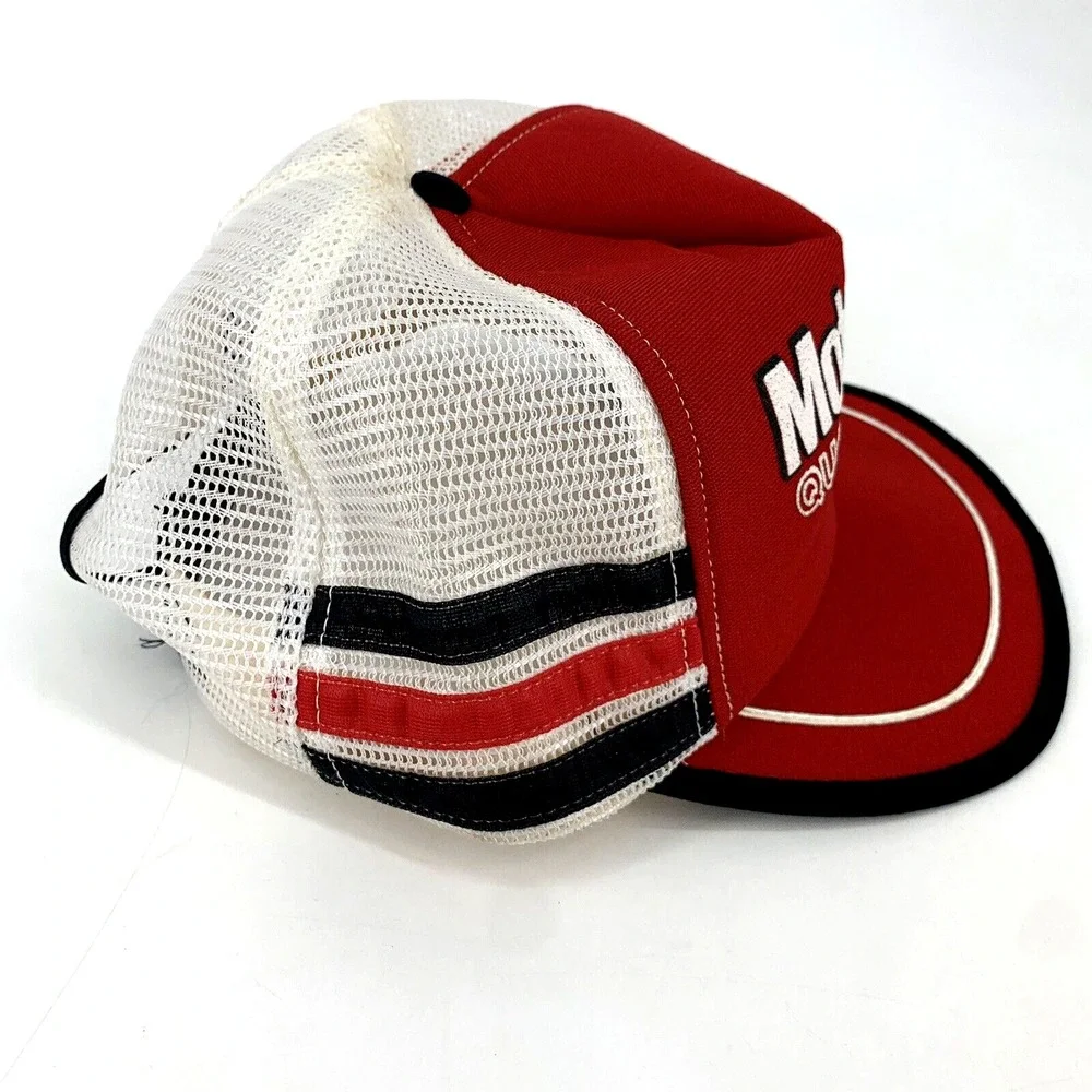 Rare Vintage Motorcraft Quality‎ Parts Truckers 3 Striped Snapback Hat